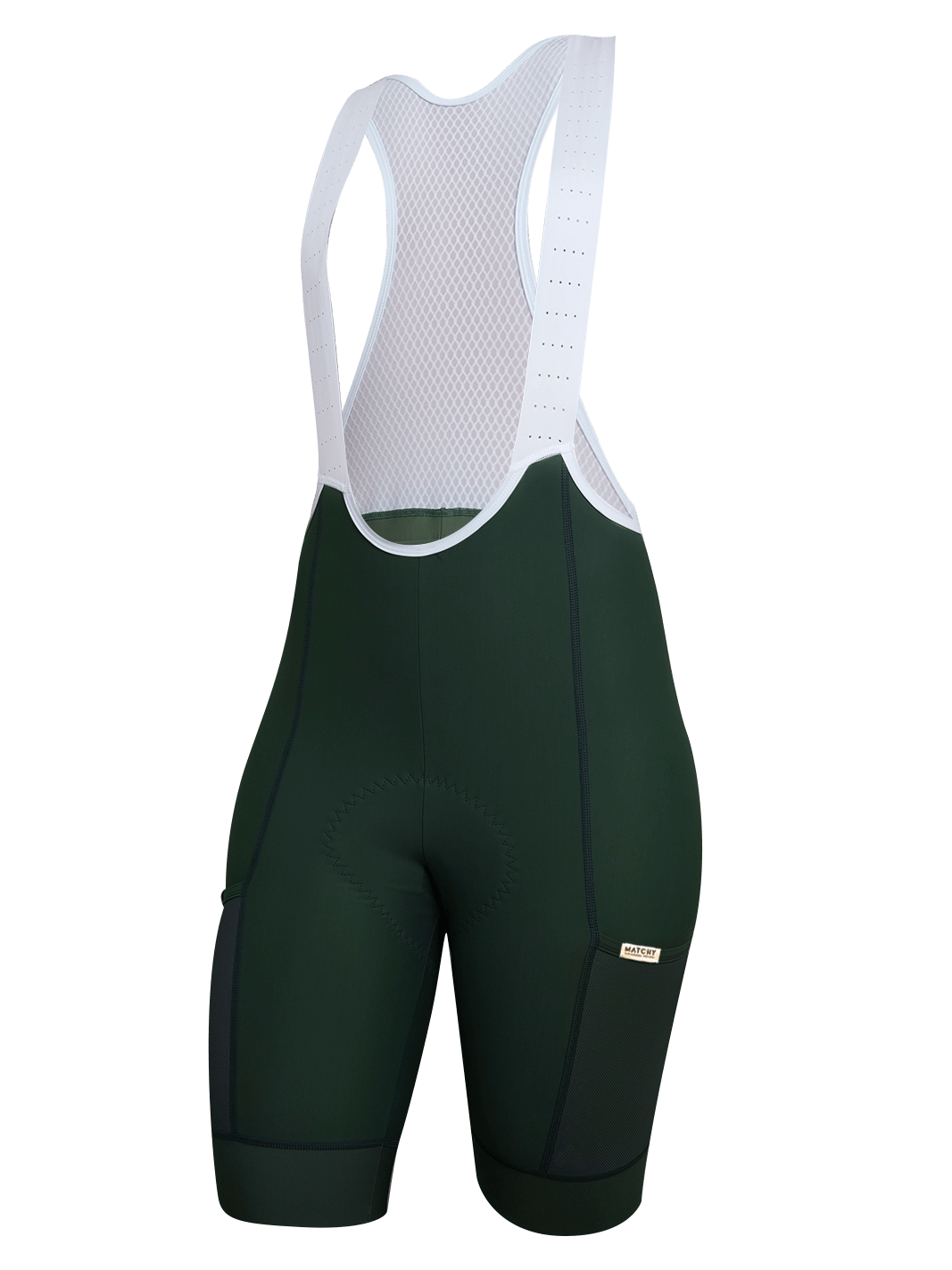 Cuissard Cargo Femme Bottle Green – Matchy Cycling