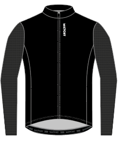 Maillot Altitude ML Unisexe - Noir