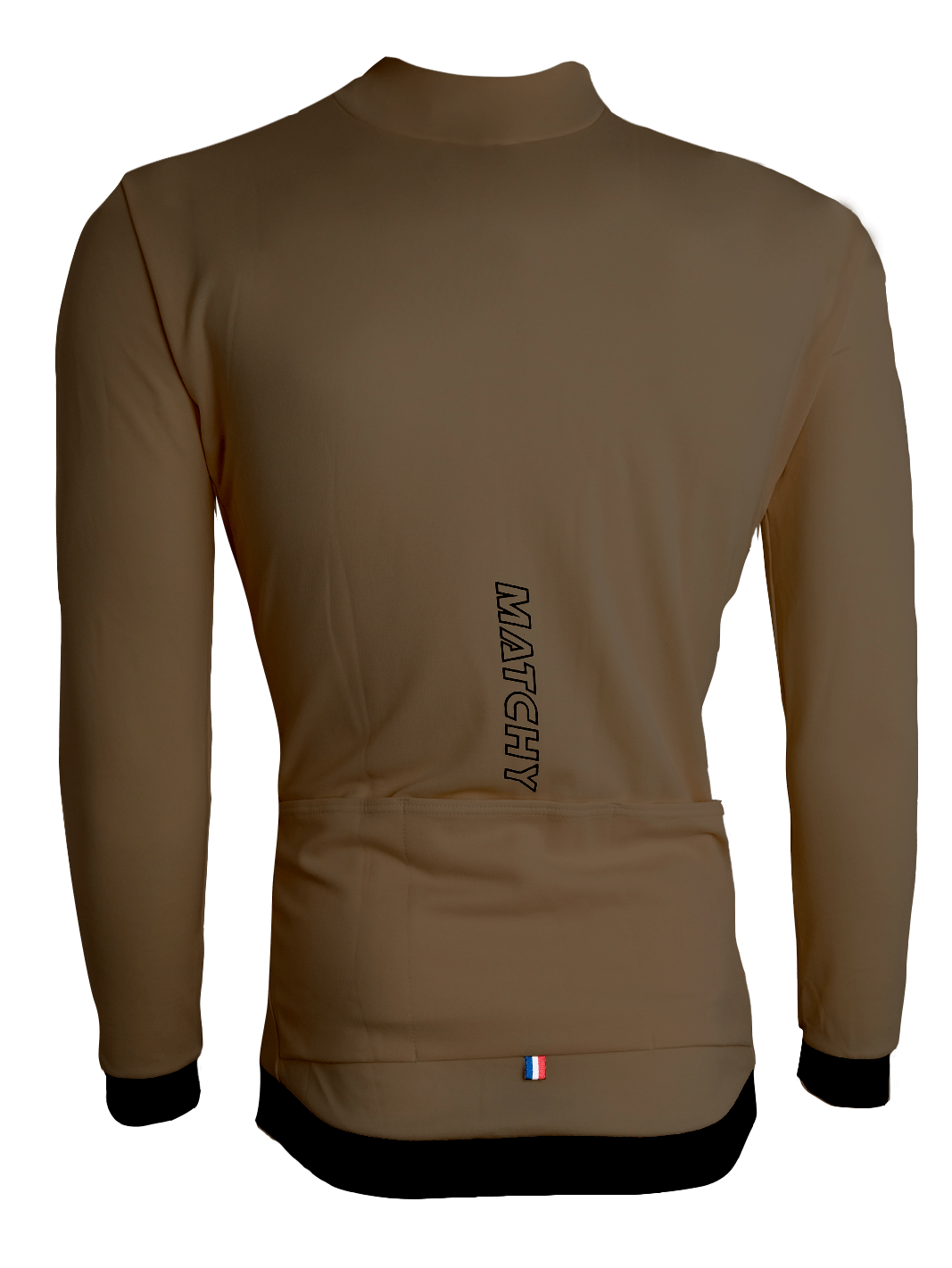 Maillot mi-saison Merinos - Taupe