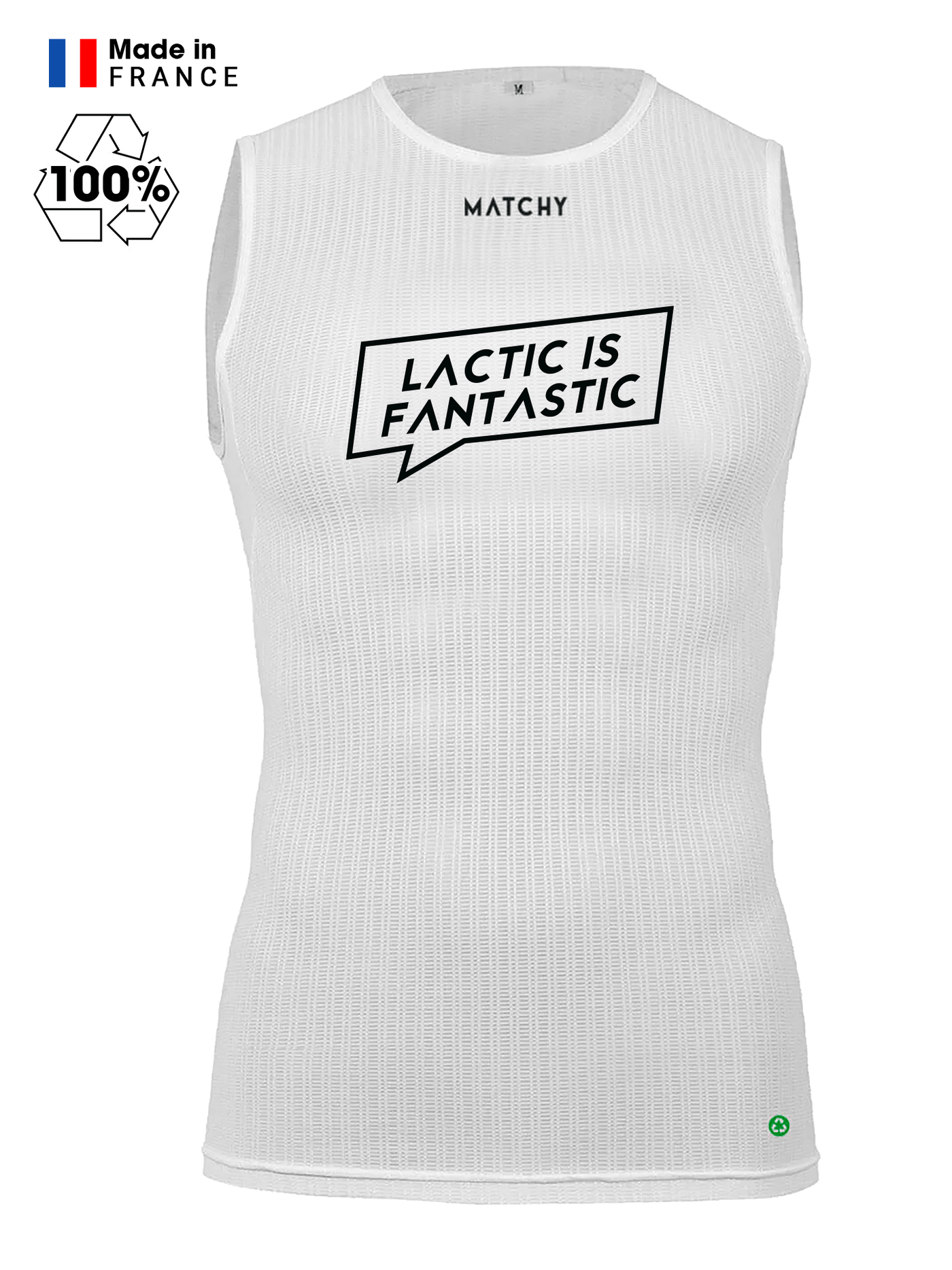 Baselayer Unisex White - Lactic is Fantastic