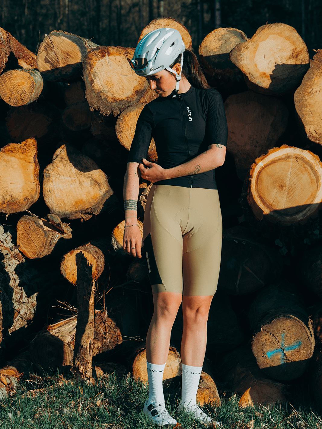 <tc>Essential Cargo Radhose Damen - Military</tc>
