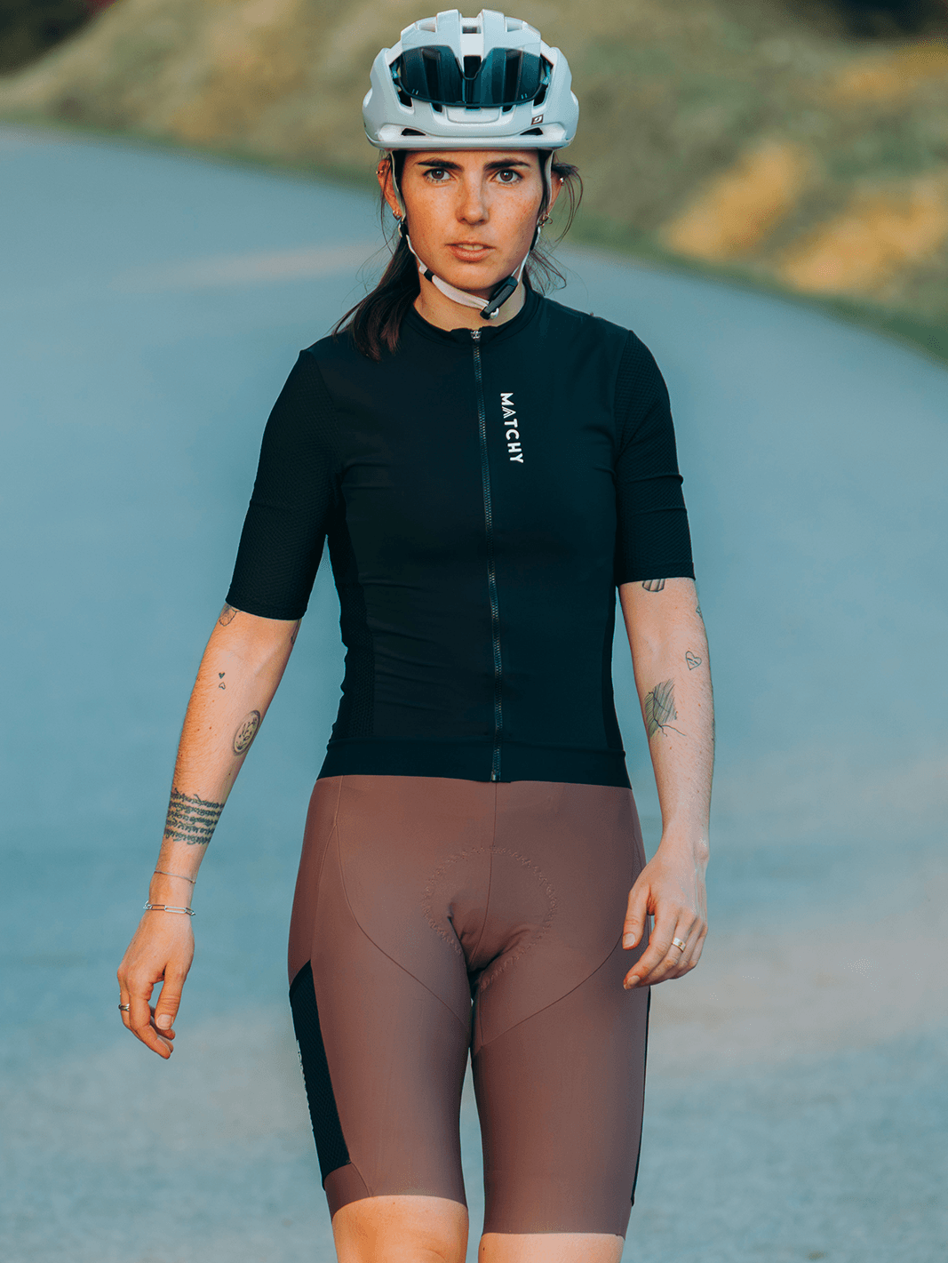 <tc>Essential Cargo Radhose Damen - Pflaume</tc>