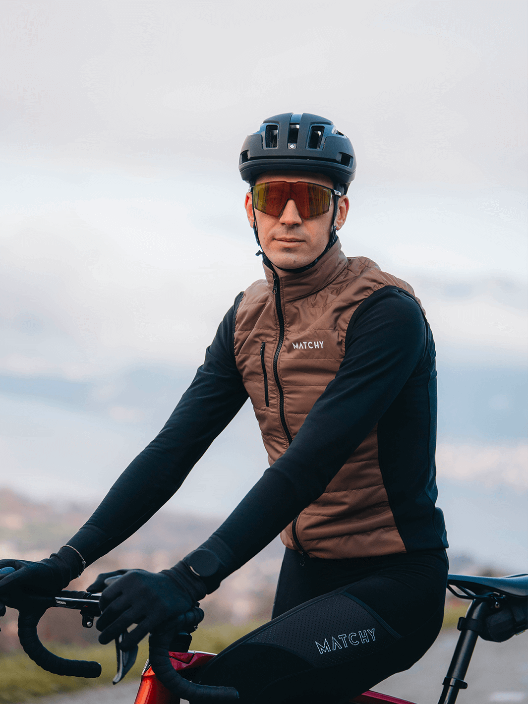Bomber Vest - Cioccolato