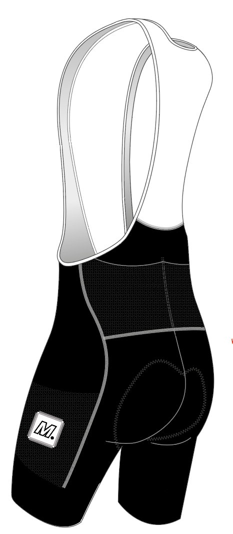 Cuissard Cargo Femme - Noir