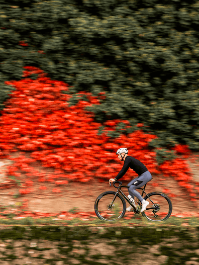 Black winter cargo pantyhose - Man