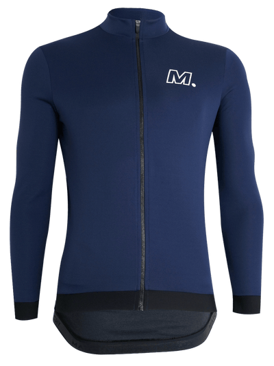 Maillot mi-saison Merinos - Bleu