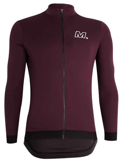 Maillot mi-saison Merinos - Bordeaux