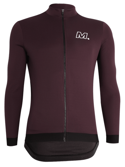 Maillot mi-saison Merinos - Bordeaux