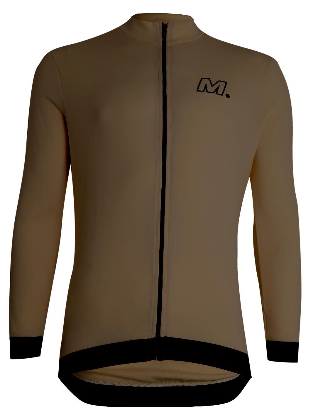 Maillot mi-saison Merinos - Taupe