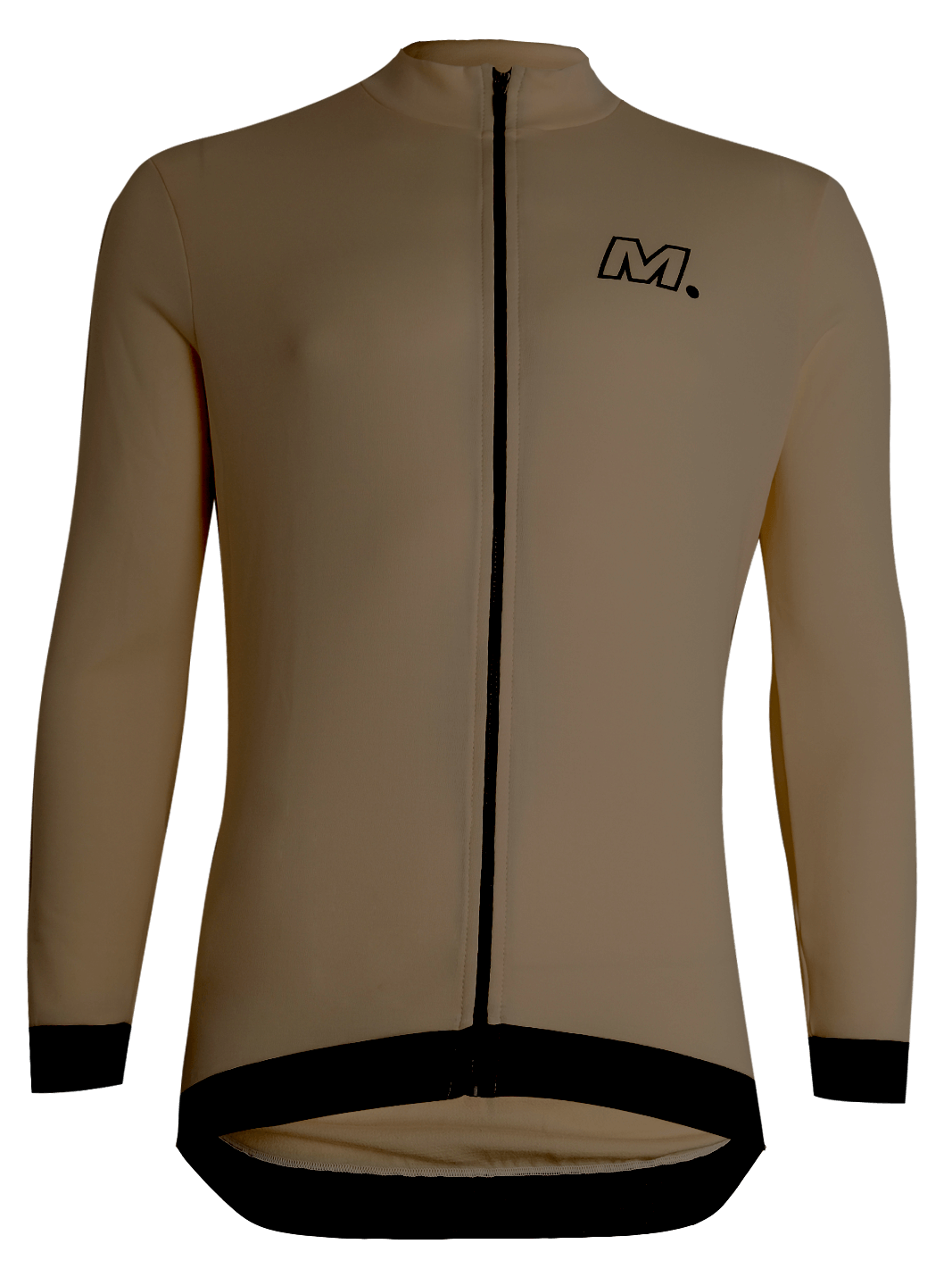 Maillot mi-saison Merinos - Taupe