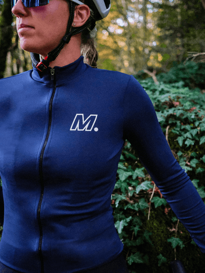 Maillot mi-saison Merinos - Bleu