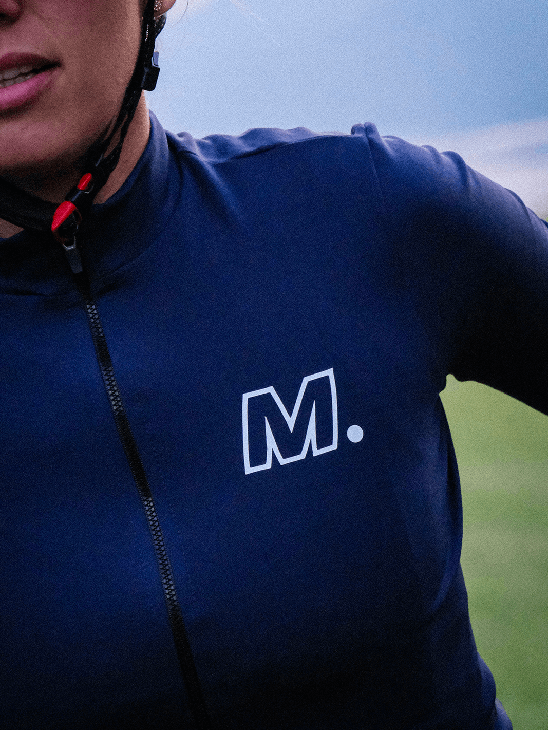Maillot mi-saison Merinos - Bleu