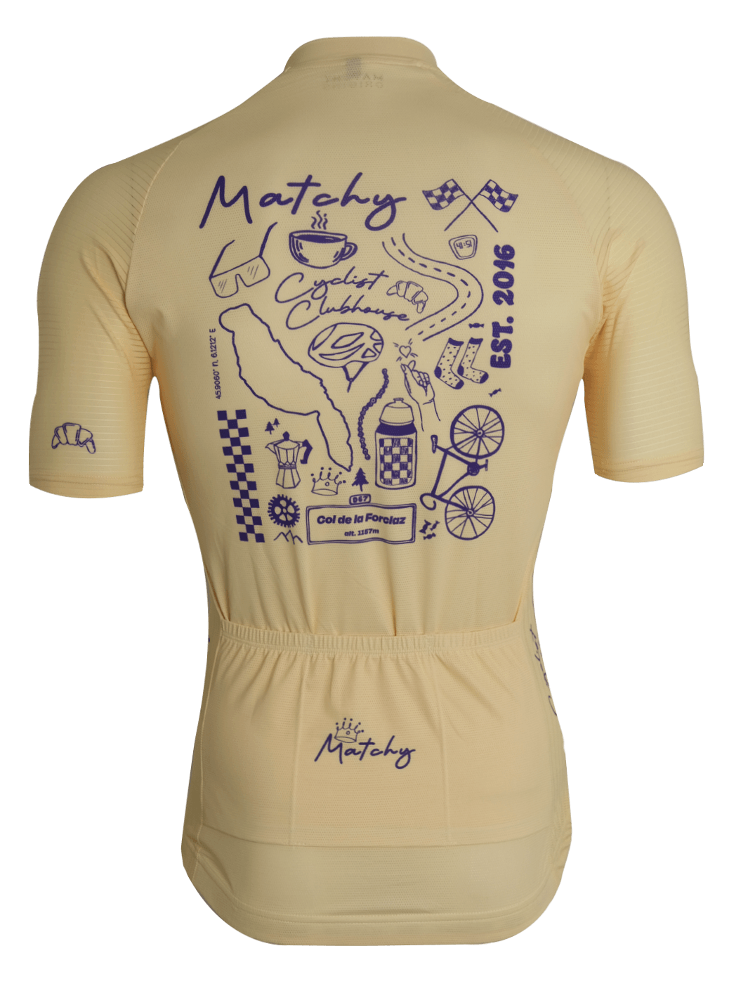 Maillot Origins Unisexe - Clubhouse Jaune