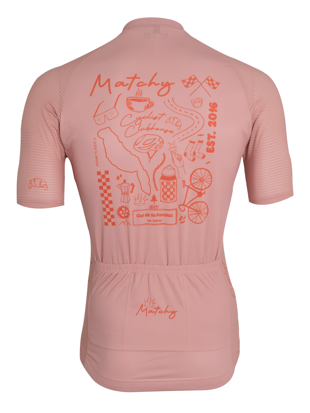 Maillot Origins Unisexe - Clubhouse Rose