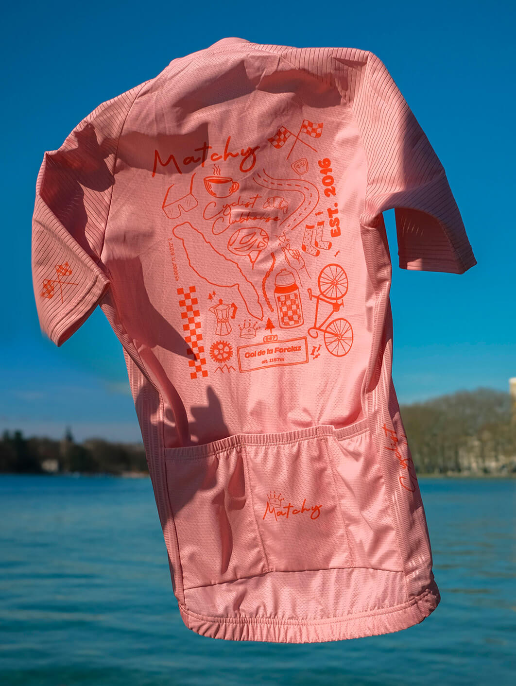 Maillot Origins Unisexe - Clubhouse Rose
