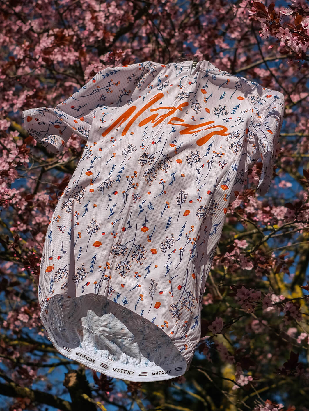 Maillot Origins Unisexe - Floral Blanc