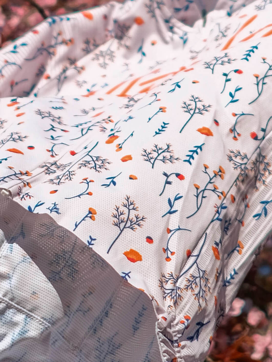 Maillot Origins Unisexe - Floral Blanc