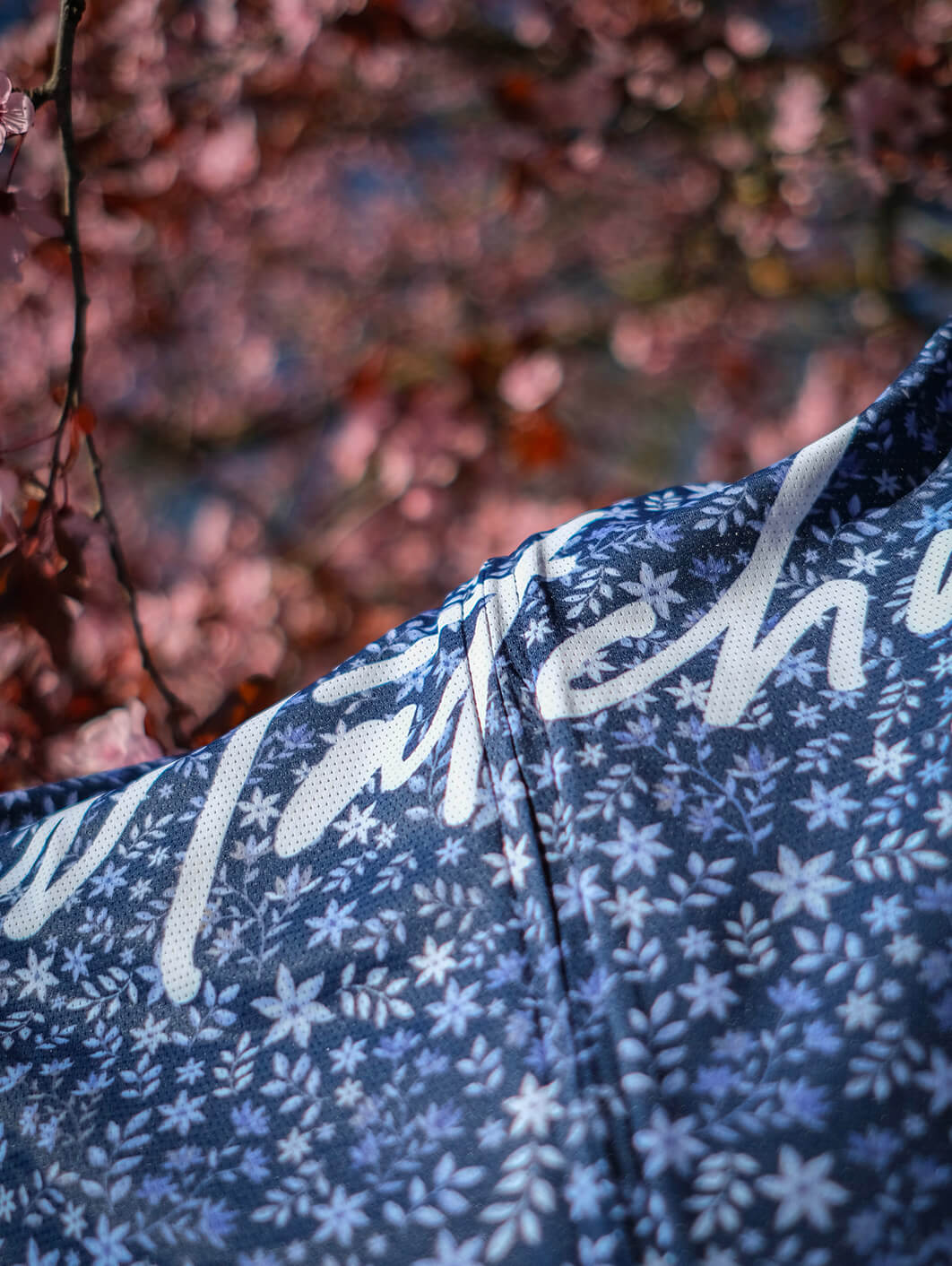 Maillot Origins Unisexe - Floral Bleu