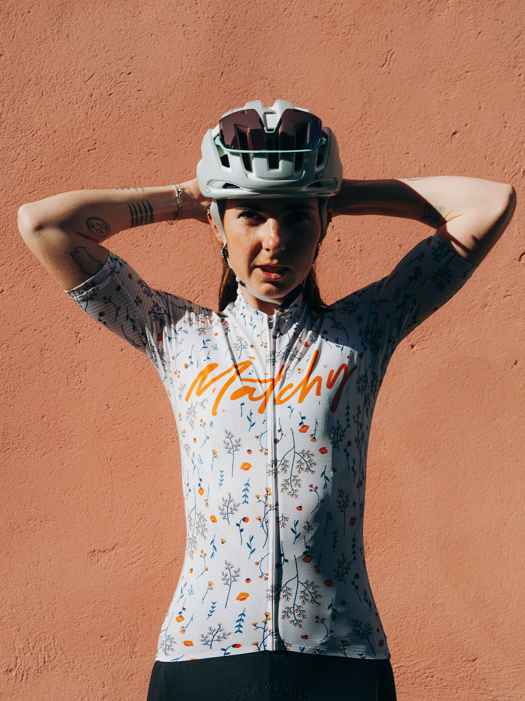 Maillot Origins Unisexe - Floral Blanc