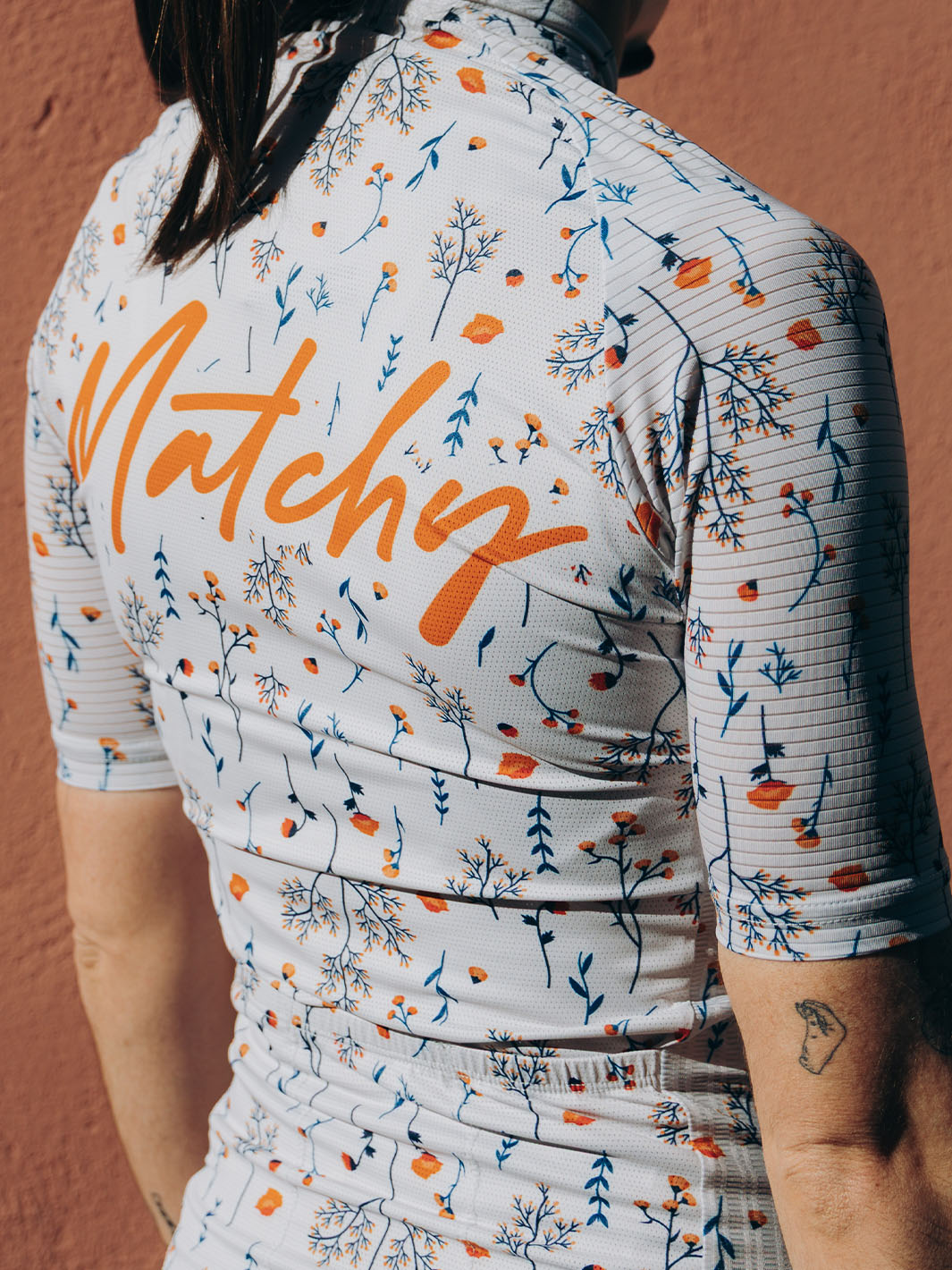 Maillot Origins Unisexe - Floral Blanc