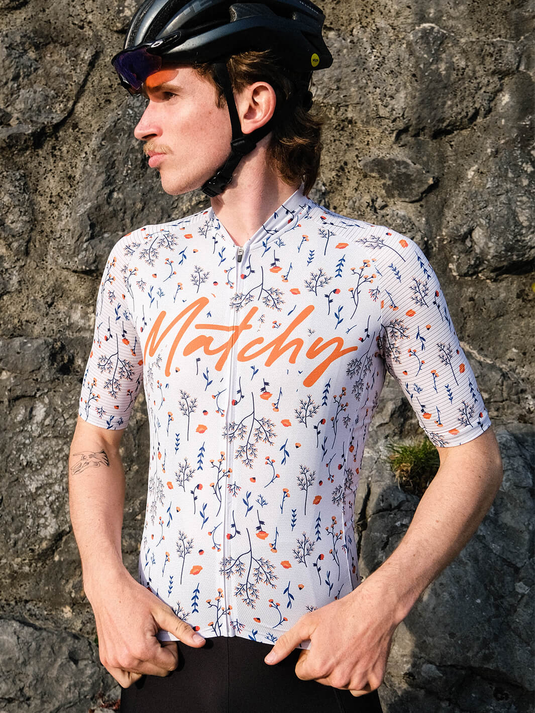 Maillot Origins Unisexe - Floral Blanc