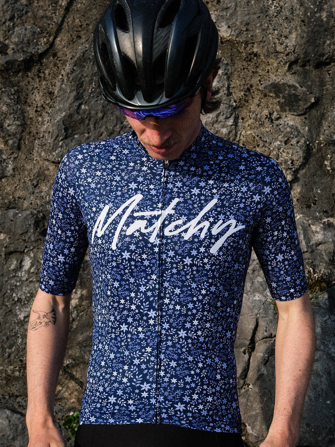 Maillot Origins Unisexe - Floral Bleu