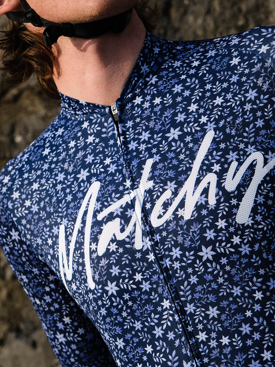 Maillot Origins Unisexe - Floral Bleu