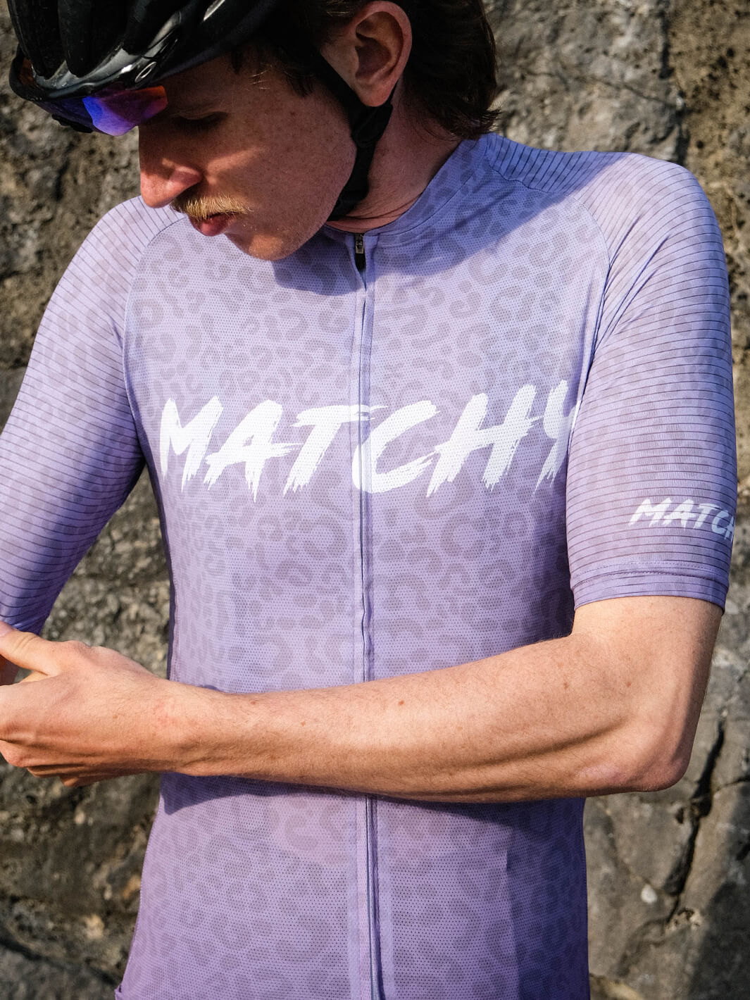 Maillot Origins Unisexe - Léopard Mauve