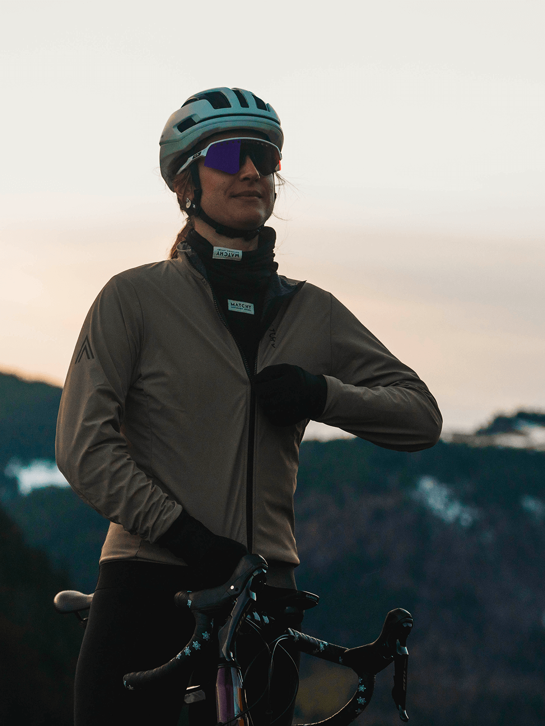 Winterjacke Höhe - Sand