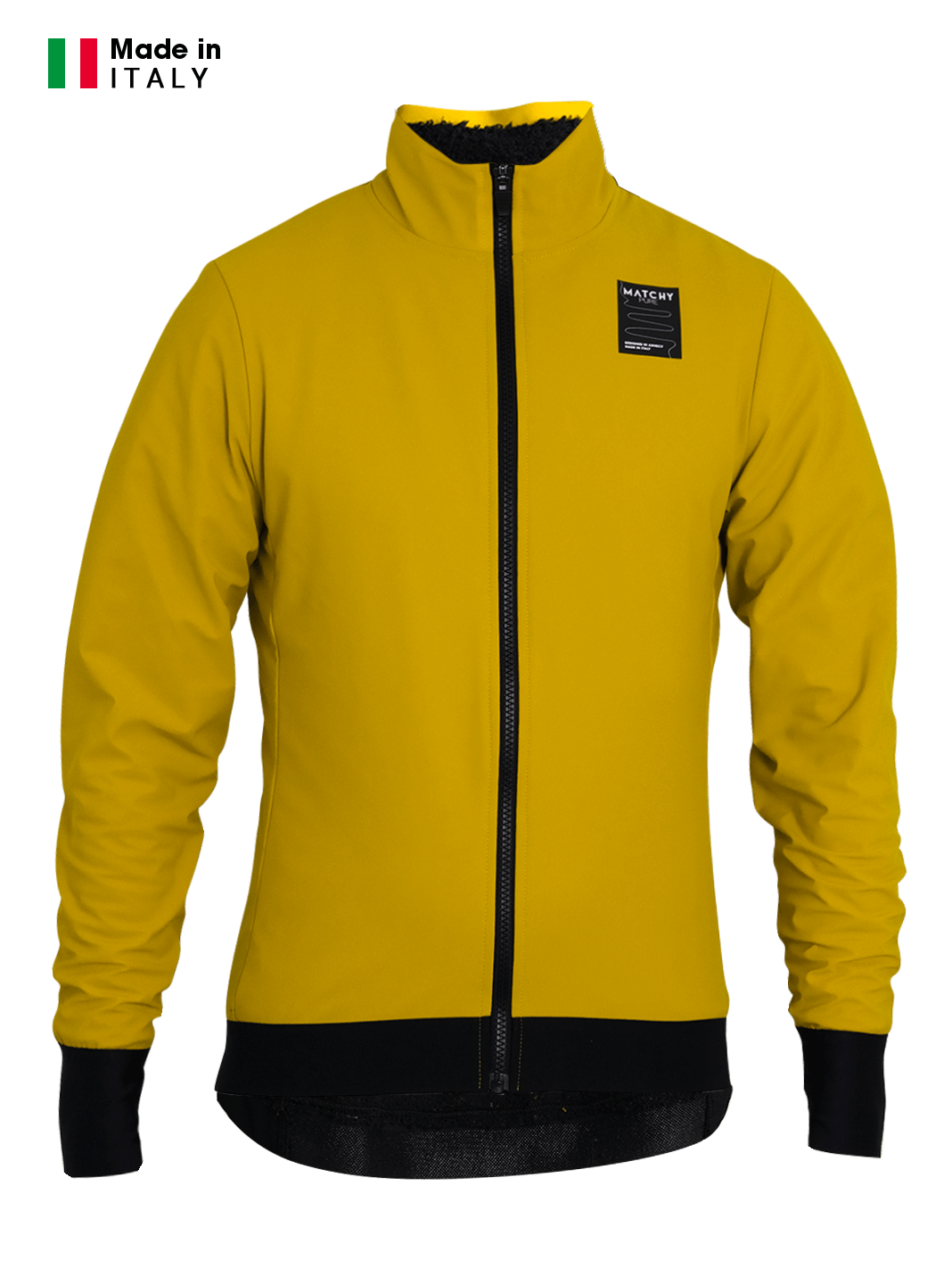 Winterjacke Höhe - Gelb
