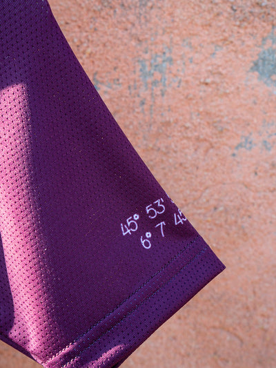 UNISEXE - AUBERGINE ESSISTIAL Jersey
