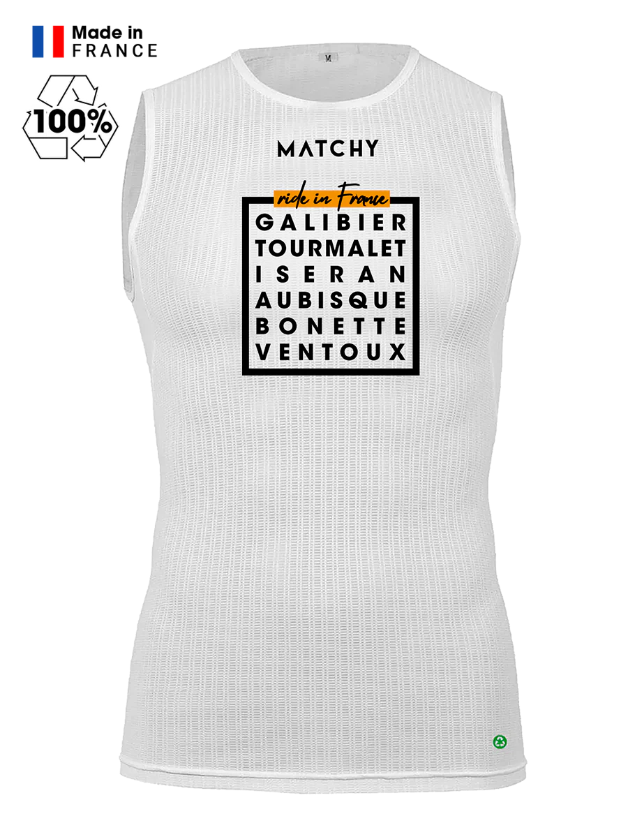 Baselayer white unisex - V2