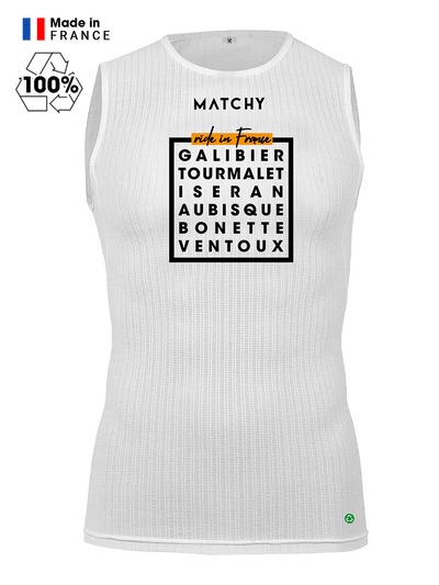Baselayer white unisex - V2