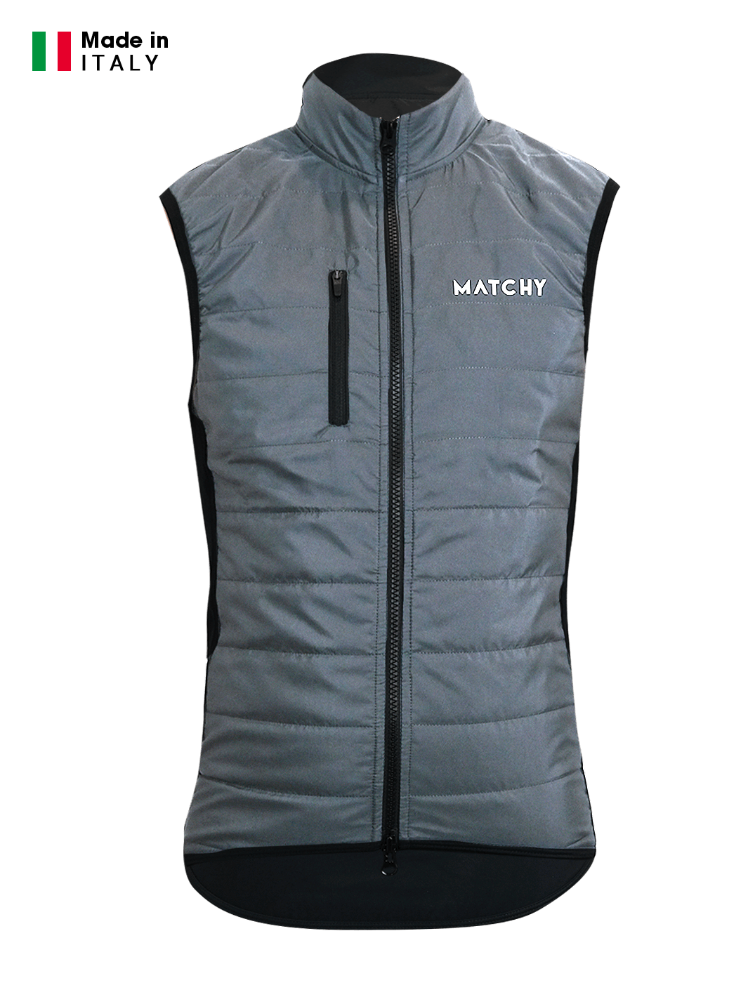 Gilet Bomber - Cendre