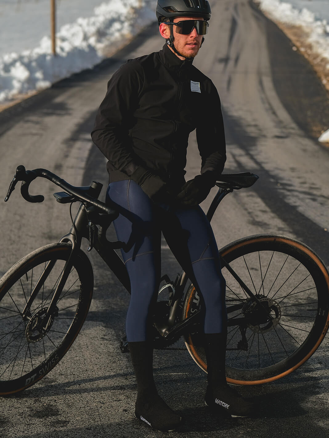 Cuissard Long Homme - Cargo Noir – Matchy Cycling