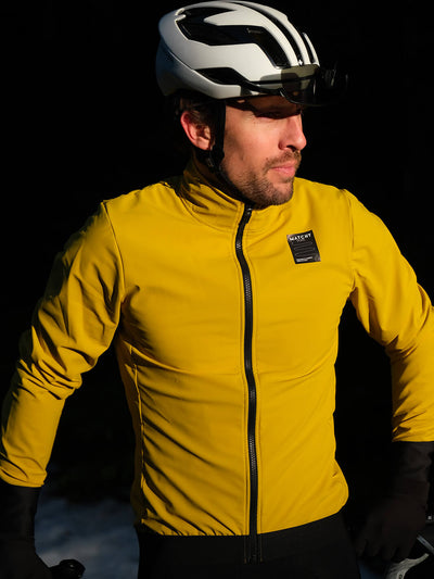Winterjacke Höhe - Gelb