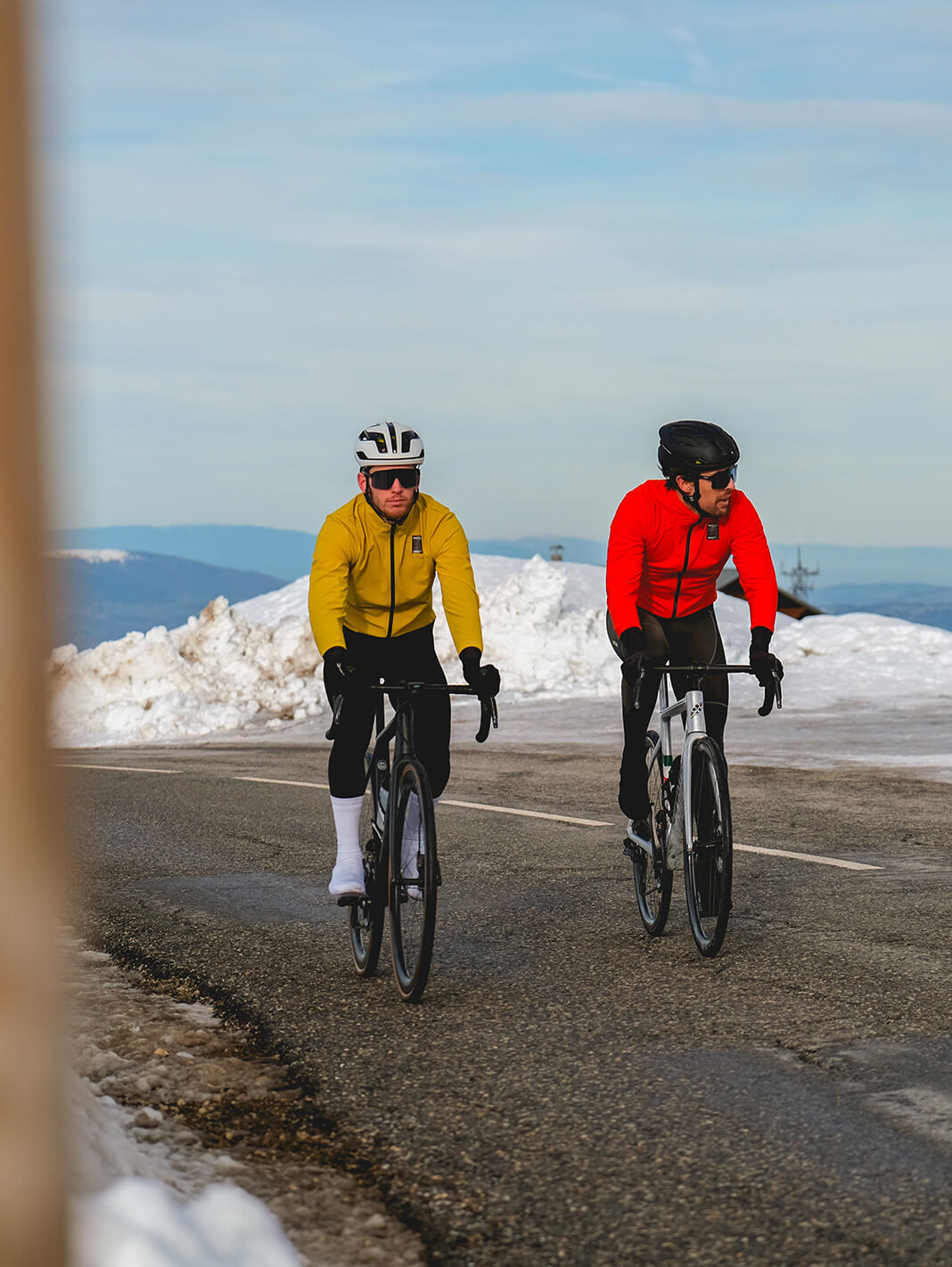 Winterjacke Höhe - Gelb