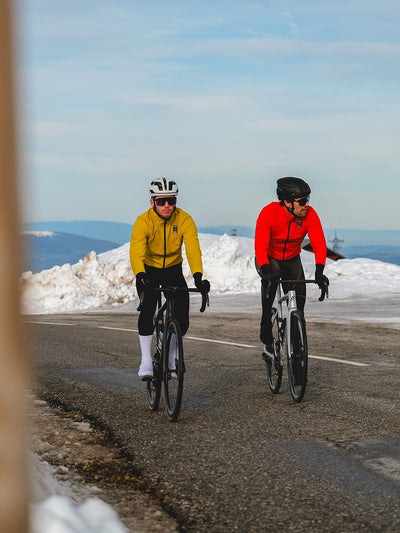 Winterjacke Höhe - Gelb