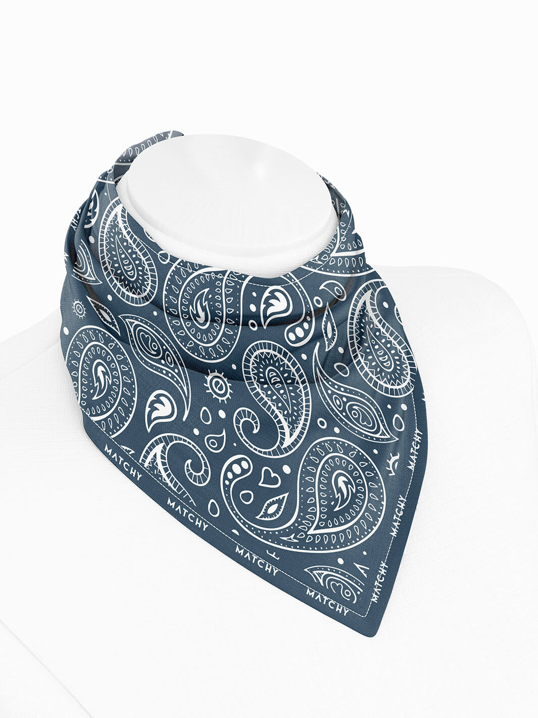 Gravel Bandana - gasolina azul