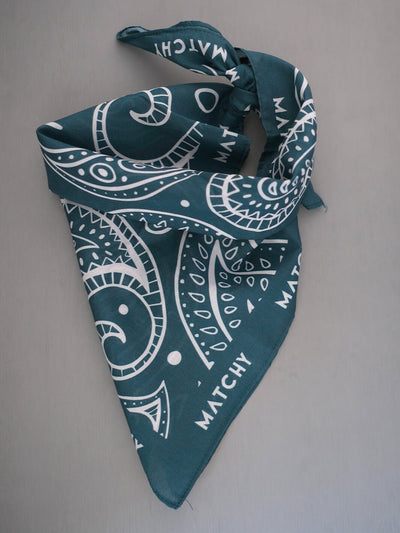 Gravel Bandana - gasolina azul