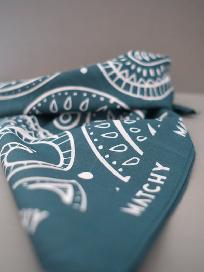 Gravel Bandana - gasolina azul
